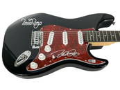 Mike Love The Beach Boys Signed Autograph Electric Guitar Beckett BAS COA