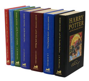 Harry Potter by J.K. ROWLING ~ Complete First Deluxe Edition Set ~ 1st