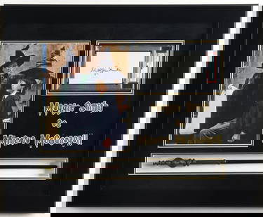 Maggie Smith Signed Framed Display PSA COA w/ Harry Potter McGonagall Prop Wand: Object Type: Photograph,Signed by: Maggie Smith,Industry: Movies,Autograph Authentication: Professional Sports (PSA/DNA),Original/Reproduction: Original,Movie: Harry Potter,Size: 3x5,Signed: Yes