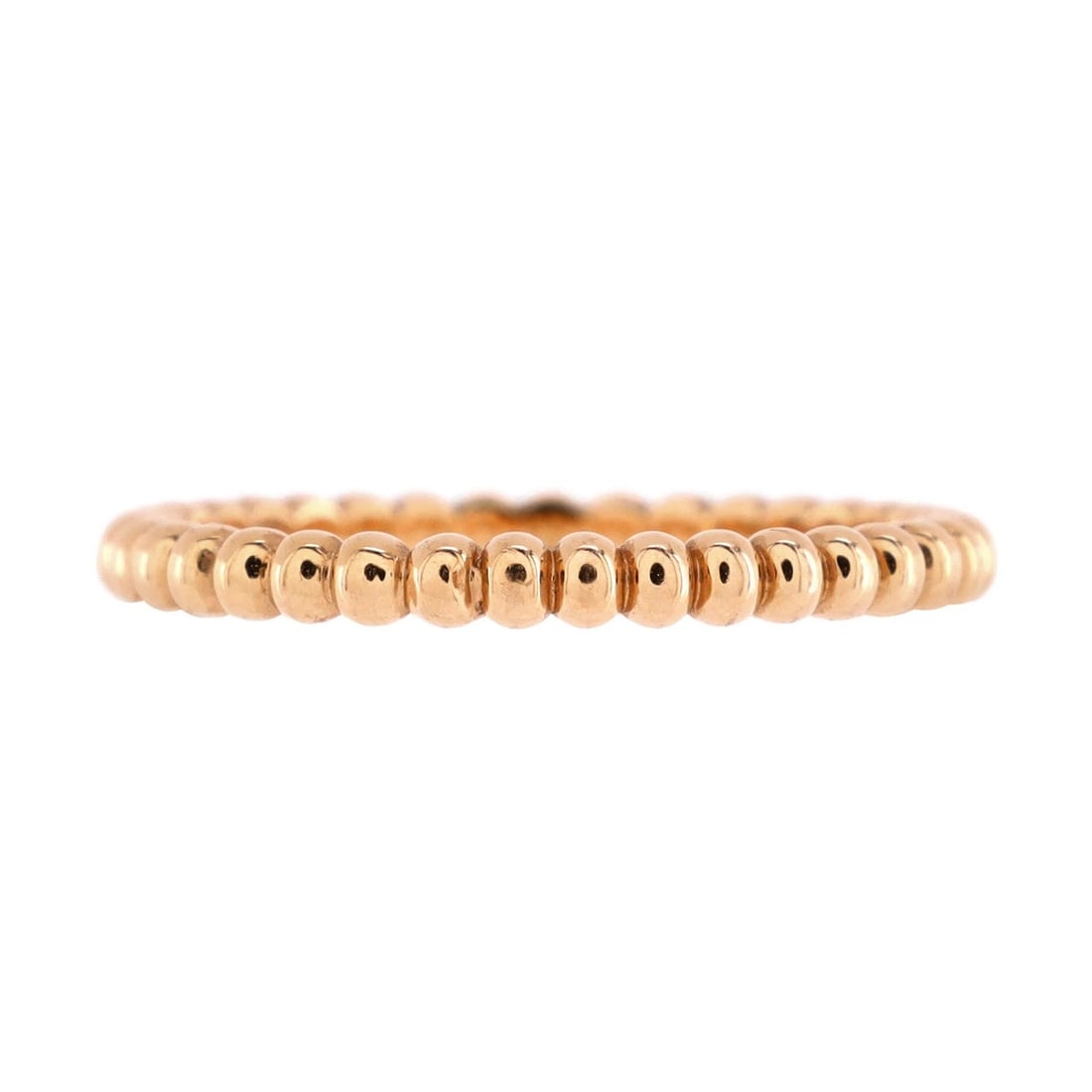 Van Cleef & Arpels Perlee Ring 18K Rose Gold Small (1 of 3)