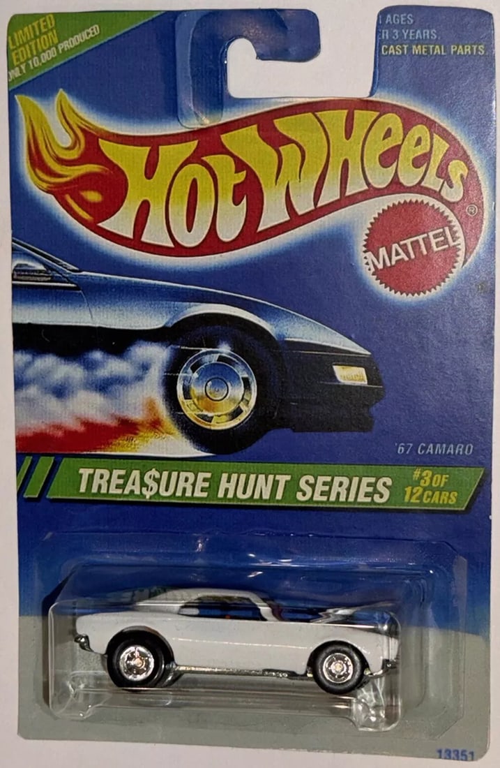 '67 CAMARO Hot Wheels Custom-Made Clone of the 1995 Treasure Hunt Series (1 of 6)