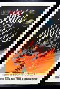 WAR OF THE WORLDS ? CineMasterpieces 1953 ALIEN SCIENCE FICTION MOVIE POSTER: Industry: Movies,Object Type: Poster,Original/Reproduction: Original