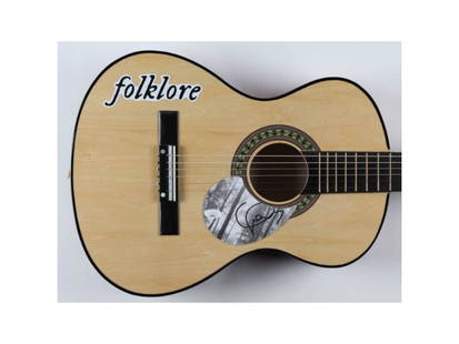 Taylor Swift Signed 38" Acoustic Guitar (JSA COA): Taylor Swift Signed 38" Acoustic Guitar (JSA COA)