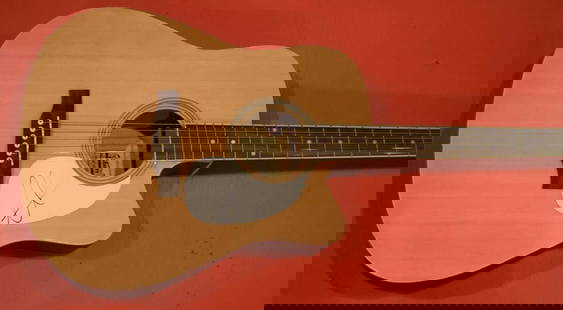 Adam Levine Signed Autographed Acoustic Guitar MAROON 5 COA: Original/Reproduction: Original,Object Type: Guitar,Industry: Music