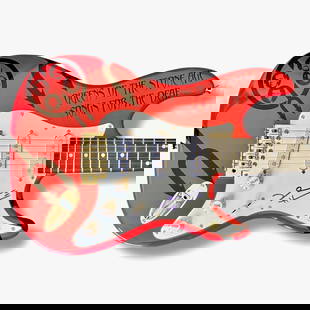 Josh Homme Signed Guitar Custom Graphics Beckett COA Queens Of The Stone Age: Industry: Music,Signed: Yes,Autograph Authentication: James Spence (JSA),Object Type: Guitar & Guitar Pick,Original/Reproduction: Original