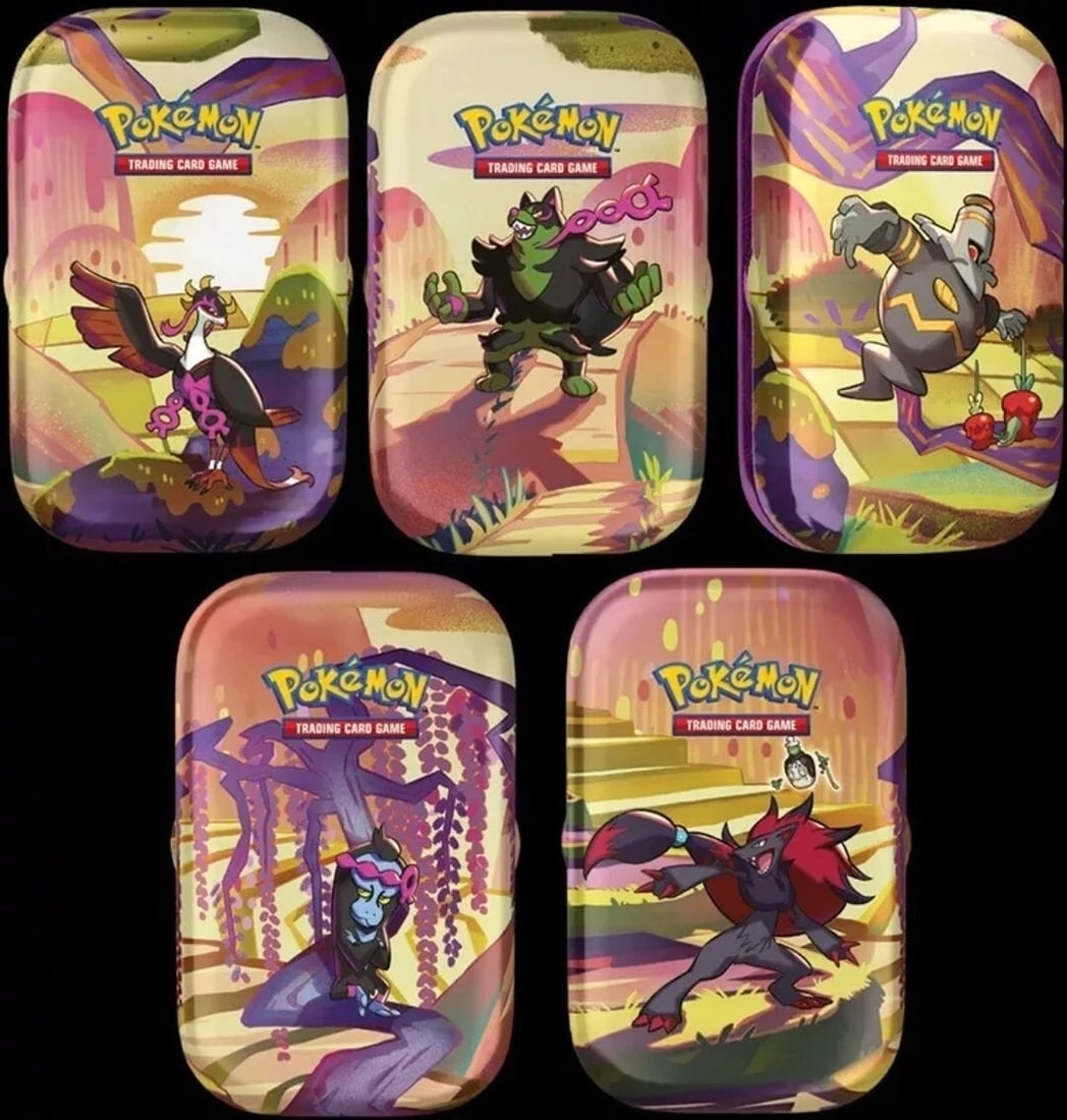 Pokémon TCG Shrouded Fable 5 Mini Tin Full Artwork Set 5 Tins All Designs Sealed: Condition: New/Factory Sealed: A brand-new, unused, unopened, undamaged item (including handmade items). See the seller's listing for full details. ,Convention/Event: Pokémon League,Card Size: Standa