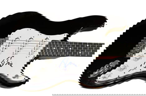 Jelly Roll Signed Electric Guitar Autograph Full Size Country Singer Beckett COA: Industry: Music,Signed: Yes,Autograph Authentication: Beckett,Object Type: Guitar & Guitar Pick,Original/Reproduction: Original