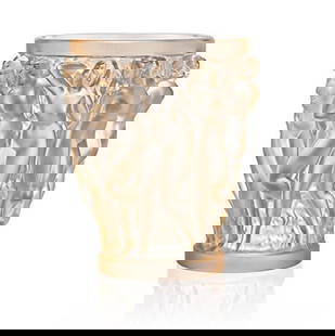 Lalique Bacchantes Gold Luster Small Vase: Condition: New: A brand-new, unused, unopened, undamaged item in its original packaging (where packaging is applicable). Packaging should be the same as what is found in a retail store, unless the ite