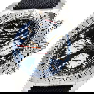 Breitling AB0115 Chronomat Airborne 30th Anniversary Edition Men's Watch 44mm: Condition: Pre-owned: An item that has been used previously. The item may have some signs of cosmetic wear, but is fully operational and functions as intended. This item may be a floor model or store