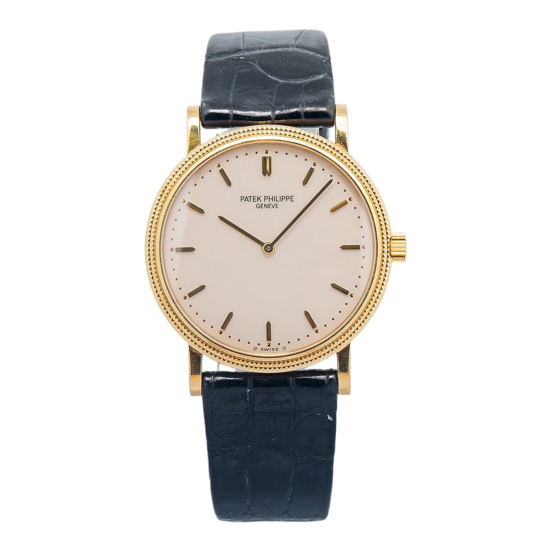 Patek Phillippe Calatrava 3992J 18k Yellow Gold Automatic Unisex Watch 34mm: Condition: Pre-owned: An item that has been used previously. The item may have some signs of cosmetic wear, but is fully operational and functions as intended. This item may be a floor model or store