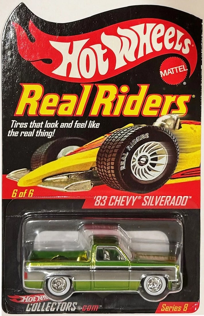 `83 Chevy Silverado Hot Wheels RLC Real Riders Series 8  Holy Grail #980/3000 (1 of 5)