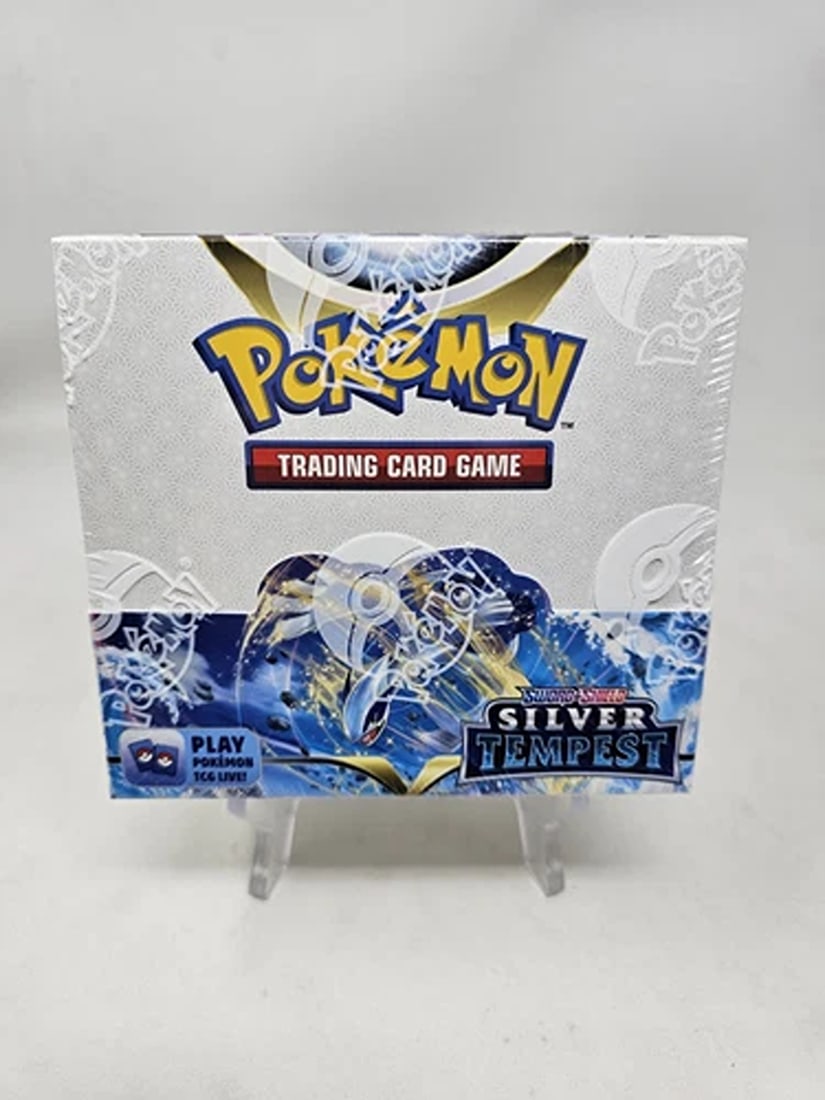 Pokemon TCG Sword & Shield Silver Tempest Booster Box 36 Packs Factory Sealed (1 of 1)