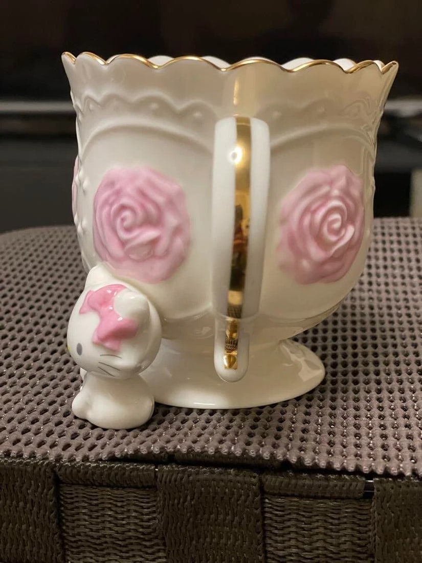 Hello Kitty Decoration Mug Rare Rose Charmy Kitty 2009 Vintage Rare: Condition: Used,Brand: Sanrio,Type: Does not apply,Color: Does not apply,Item Height: Does not apply,MPN: Does not apply,Material: Does not apply,Item Width: Does not apply