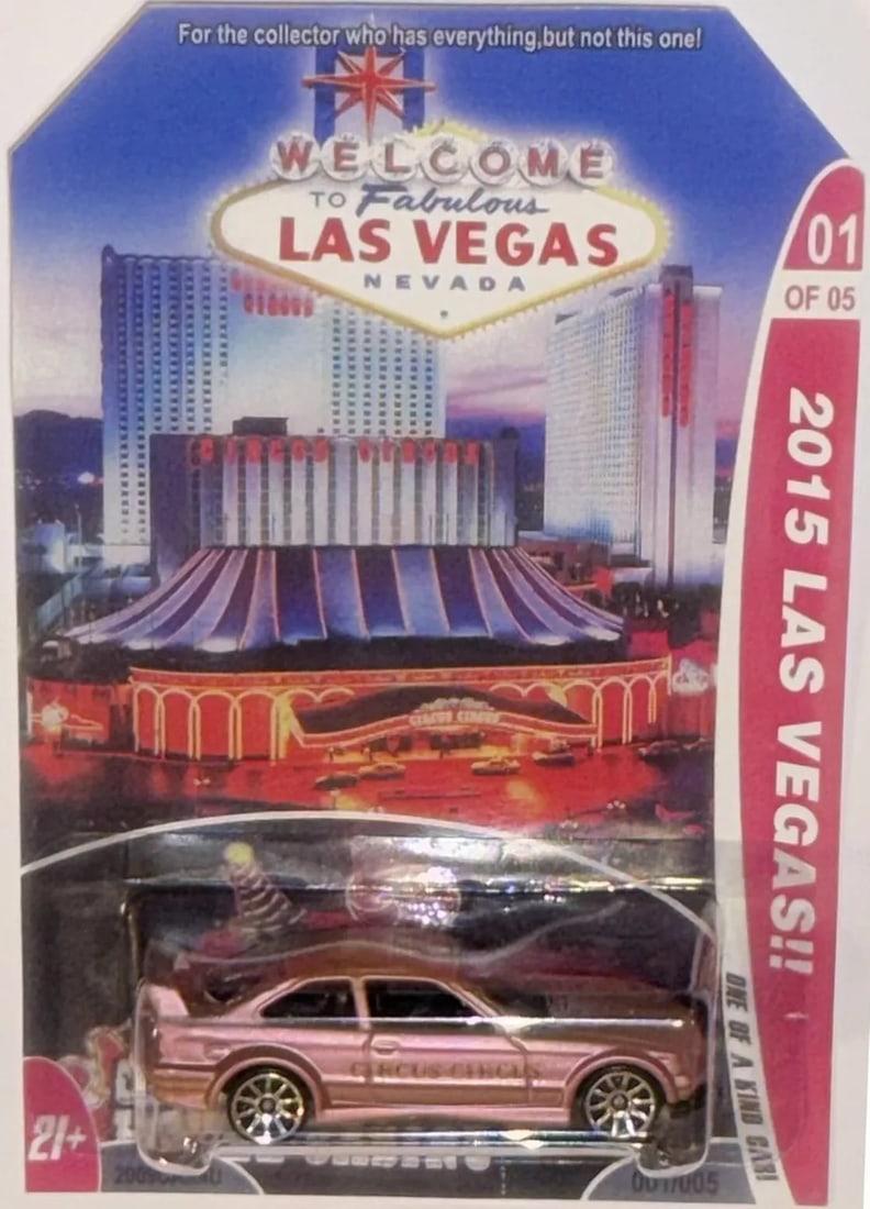 BMW M3 Custom Hot Wheels Car 2015 Vegas Convention Series * (1 of 5)