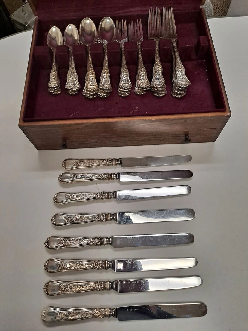 Tiffany & Co. Olympian  Sterling Silver  8 Place Setting (1 of 20)