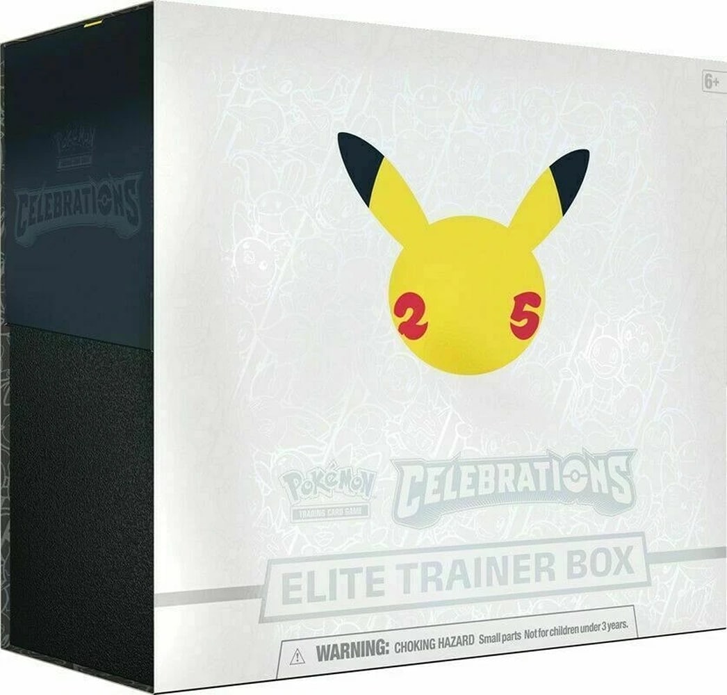 Pokemon TCG Celebrations 25th Anniversary Factory Sealed Elite Trainer Box (1 of 1)