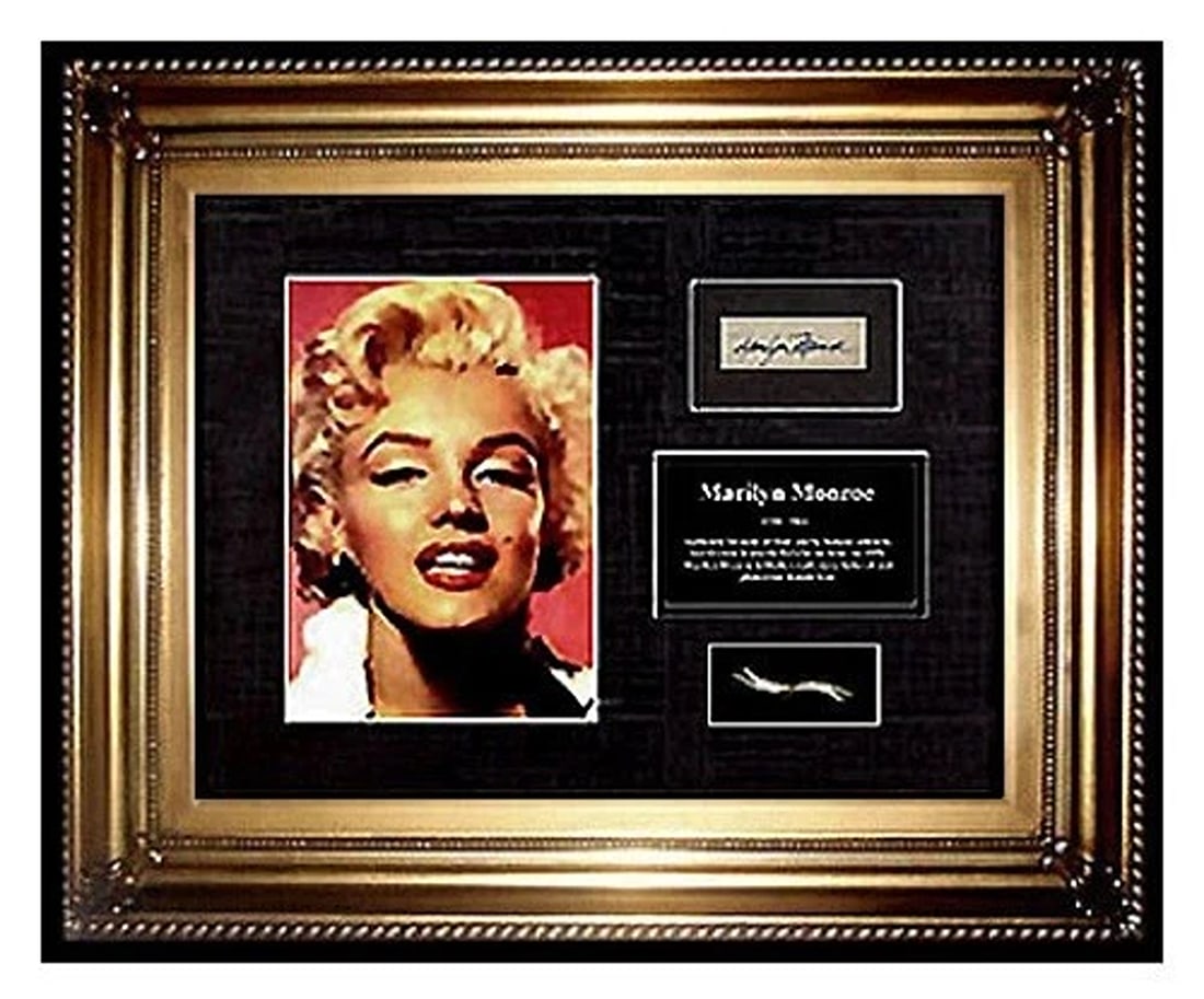 MARILYN MONROE Hair LOCK photo autograph letter CHARITY Signed COA Memorabilia (1 of 6)