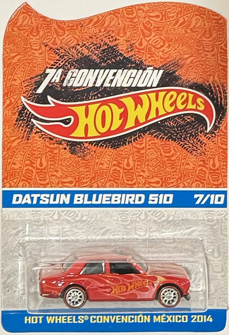 Datsun 510 Bluebird Hot Wheels 2014 Mexico Convention #7/10 EXREAMLY RARE Car!: Condition: New: A brand-new, unused, unopened, undamaged item (including handmade items). See the seller's listing for full details. ,Autographed: No,Vehicle Make: Datsun,Vehicle Type: Car,Color: Yell