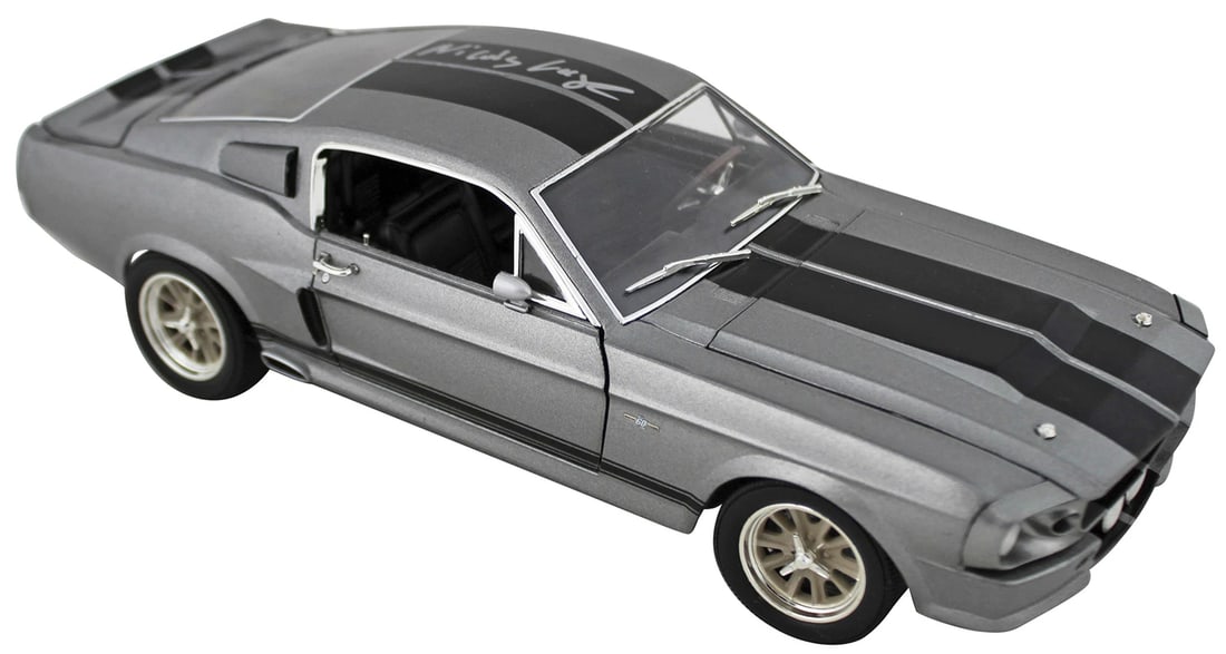 Nicholas Cage Gone in 60 Seconds Signed 1967 Mustang Eleanor Die Cast Car BAS (1 of 8)