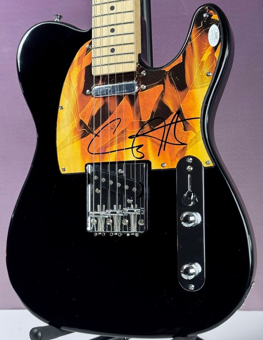 Carlos Santana Autographed Signed Guitar JSA COA (1 of 1)