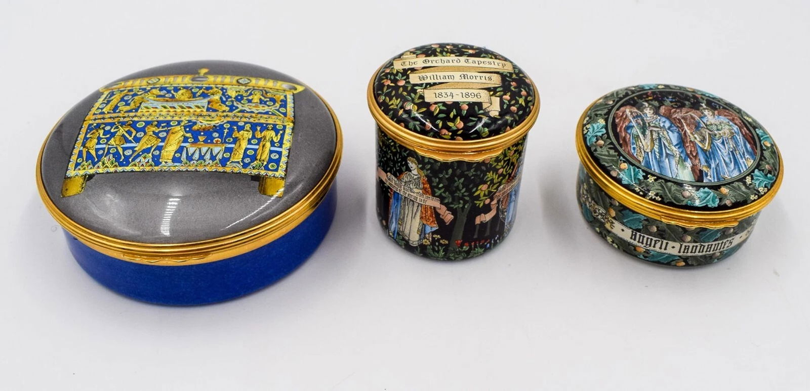3 Halcyon Days Enamel Boxes All Limited Edition, Victoria & Albert Museum (1 of 16)