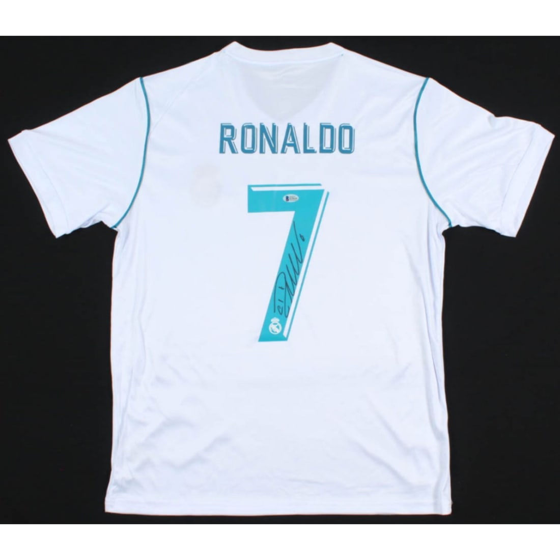 Cristiano Ronaldo Signed Real Madrid Jersey (Beckett Hologram) (1 of 2)