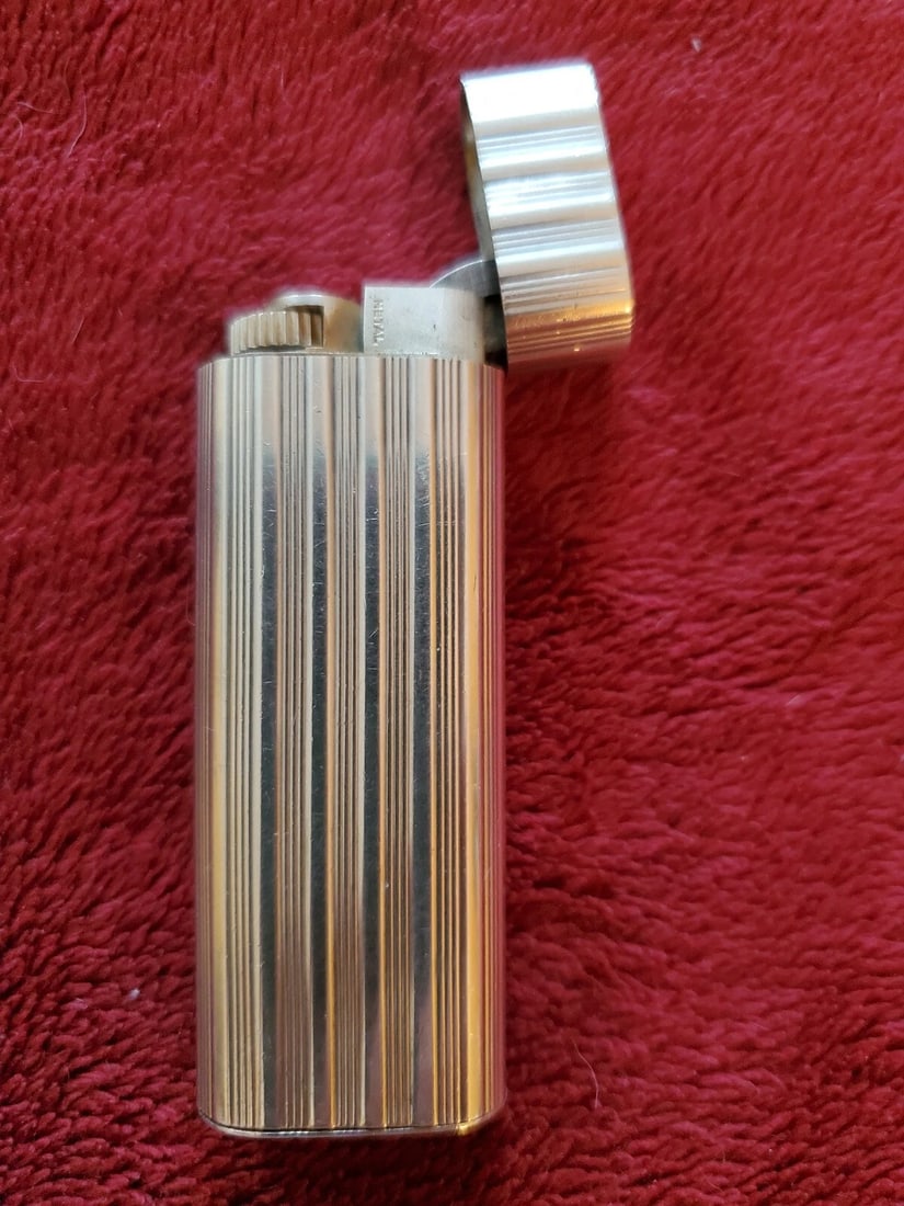 Cartier Paris Sterling Silver Lighter 1960-1970's Rare, Vintage,: Condition: Pre-owned: An item that has been used or worn previously. See the seller’s listing for full details and description of any imperfections. ,Materials Sourced From: France,Antique: Yes,Occa
