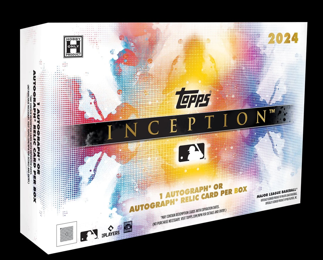 2024 TOPPS INCEPTION HOBBY BOX (1 AUTO/7 Cards) MLB Baseball Brand New Sealed (1 of 1)