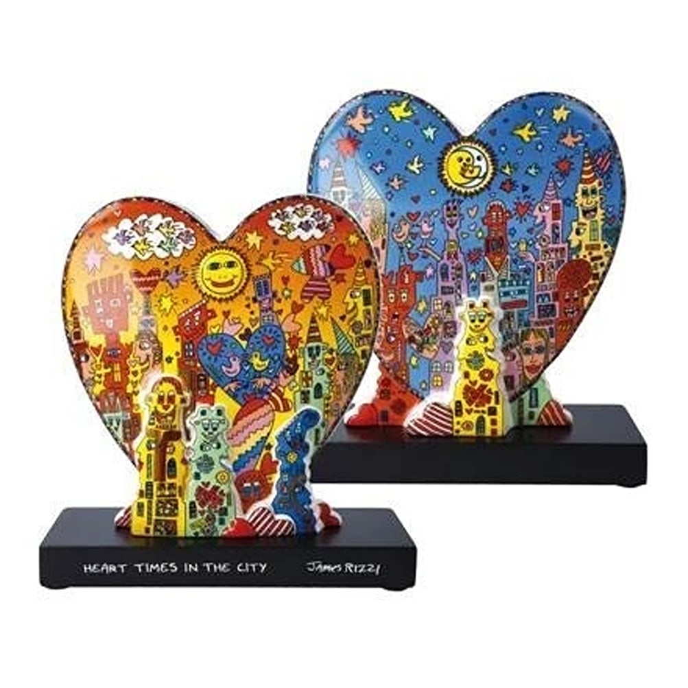 Goebel HEART TIMES IN THE CITY - Pop Art James Rizzi 26102831-: Condition: New: A brand-new, unused, unopened, undamaged item in its original packaging (where packaging is applicable). Packaging should be the same as what is found in a retail store, unless the ite