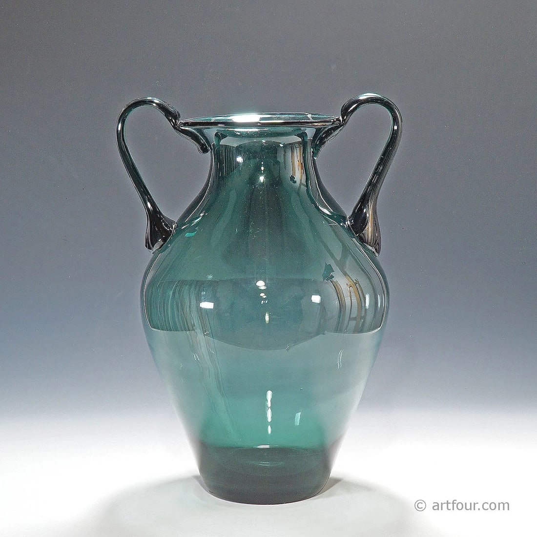 Exceptional Large Bauhaus Floor Vase by Wilhelm Wagenfeld for WMF ca. 1950: width: 14.96 inchesheight: 20.87 inches. Condition: Used,Brand: ArtGlass,Type: Vase