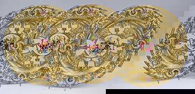 13 Royal Worcester England Dinner/Cabinet Plates, Hand Painted, Artist Signed: Condition: Used,Brand: Royal Worcester,Origin: England,Type: Plate,Features: Hand Painted,Material: Porcelain