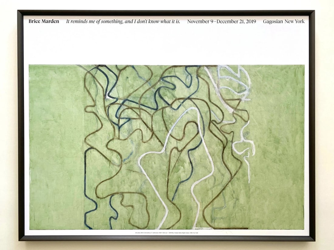 BRICE MARDEN LITHOGRAPH PRINT ABSTRACT EXPR FRAMED EXHBT POSTER "ELEVATION" 2019: Condition: New: A brand-new, unused, unopened, undamaged item (including handmade items). See the seller's listing for full details. ,Features: BRAND NEWLY CUSTOM FRAMED, Framed,Width (Inches): 35 1//