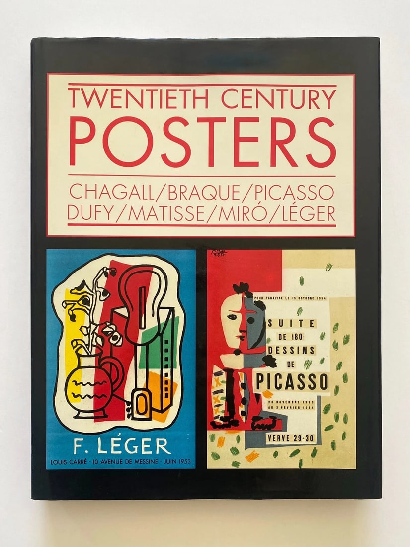 TWENTIETH CENTURY POSTERS RARE 1989 1ST ED LITHOGRAPH PRINT HC MOURLOT BOOK (1 of 12)