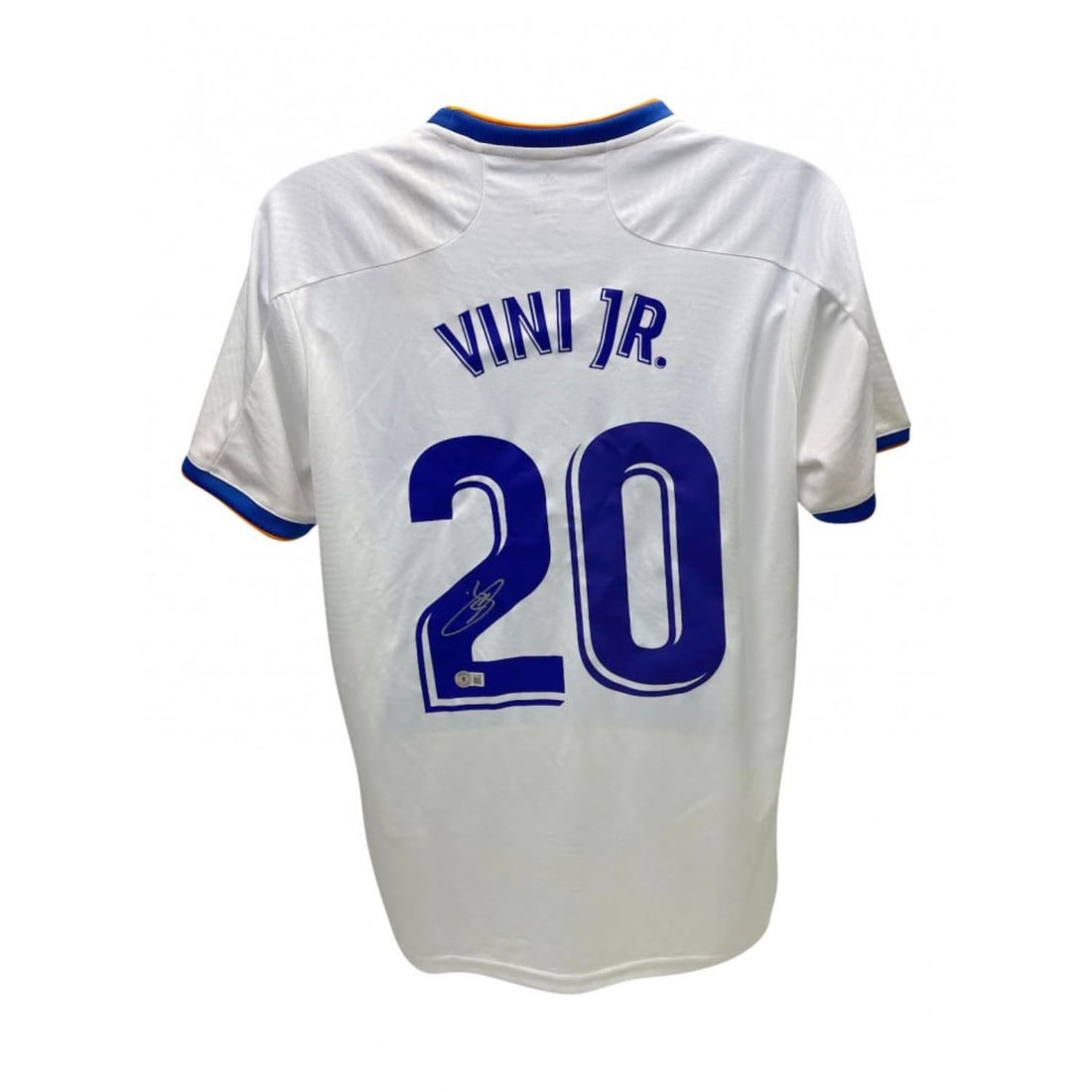 Vinicius Junior Signed Real Madrid Jersey (Beckett Hologram): Vinicius Junior Signed Real Madrid Jersey (Beckett Hologram)
