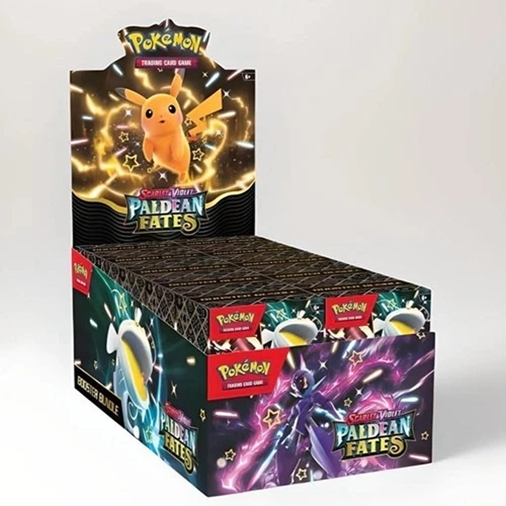 Pokemon Scarlet & Violet Paldean Fates 10 BOX BOOSTER BUNDLE DISPLAY BOX Sealed (1 of 1)