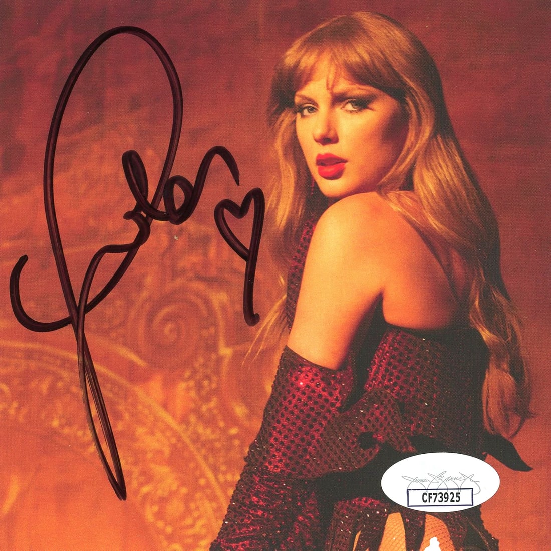 LONG SIGNATURE Taylor Swift Signed The Life Of A Showgirl CD JSA COA Autograph 3 (1 of 9)