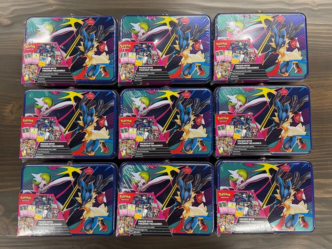 Pokemon 2025 Collector Chest Case (9 Boxes) Brand New Factory Sealed 54 PACKS! (1 of 3)