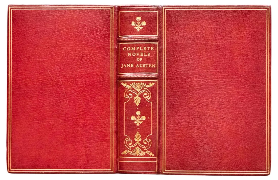c.1930 The Complete Novels of Jane Austen Fine Leather Bound by Bayntun Rare (1 of 12)