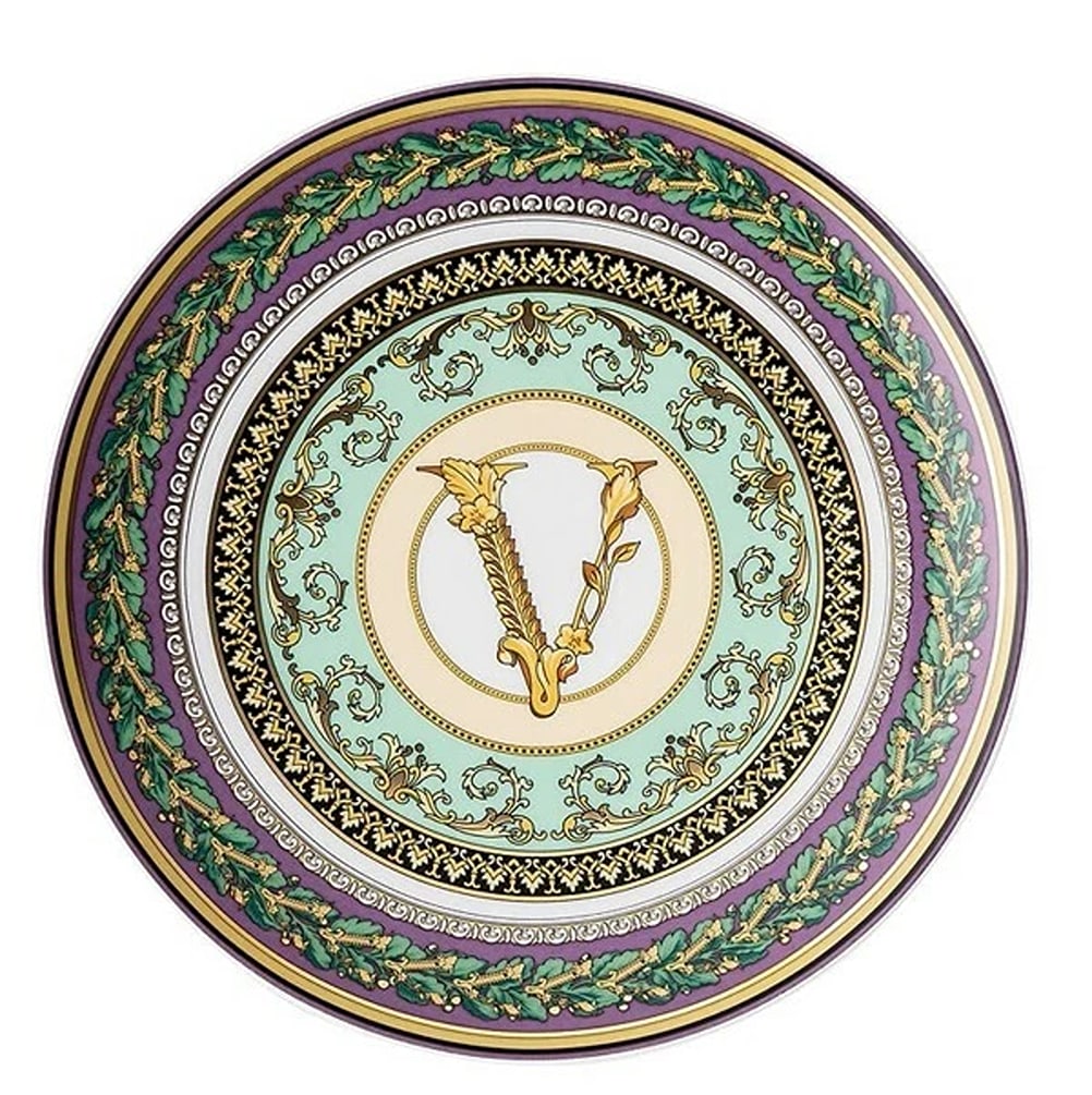 Versace Rosenthal Barocco Mosaic Plate 17 cm (6.69") - Official Versace: Condition: New: A brand-new, unused, unopened, undamaged item in its original packaging (where packaging is applicable). Packaging should be the same as what is found in a retail store, unless the ite
