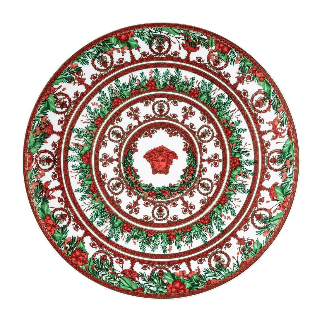 Versace Rosenthal I Love Baroque Holiday Christmas Plate Ø 33,0 cm 2025 Year: Condition: New: A brand-new, unused, unopened, undamaged item in its original packaging (where packaging is applicable). Packaging should be the same as what is found in a retail store, unless the ite