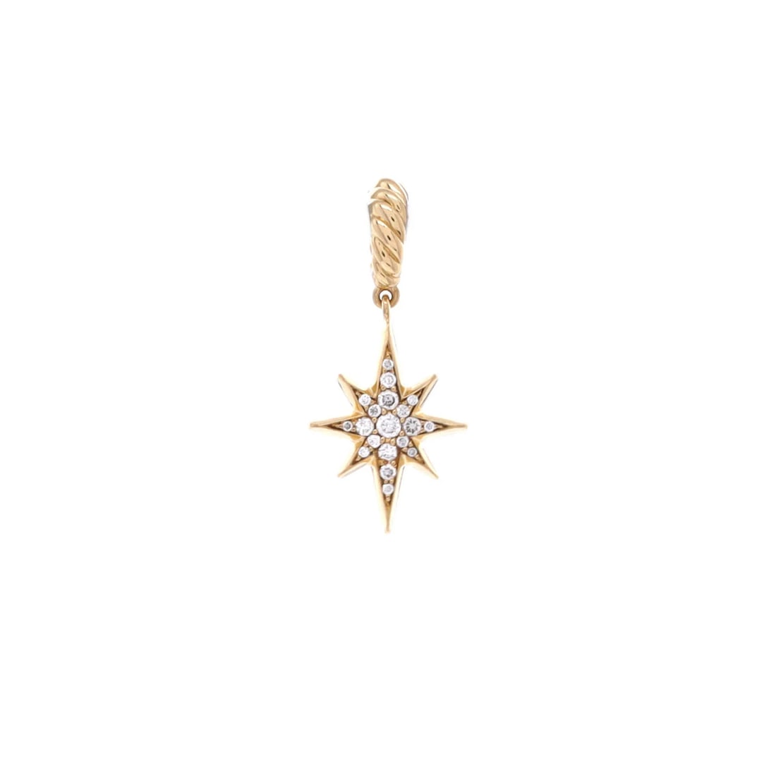 David Yurman North Star Amulet Pendant Pendant & Charms 18K Yellow Gold: Condition: Pre-owned - Good,Brand: David Yurman,Main Stone: Unknown,Metal: 18K Yellow Gold,Metal Purity: 18K,Style: 18K Yellow Gold With Diamonds,Type: Pendant & Charms,Color: Yellow Gold,Material: 18