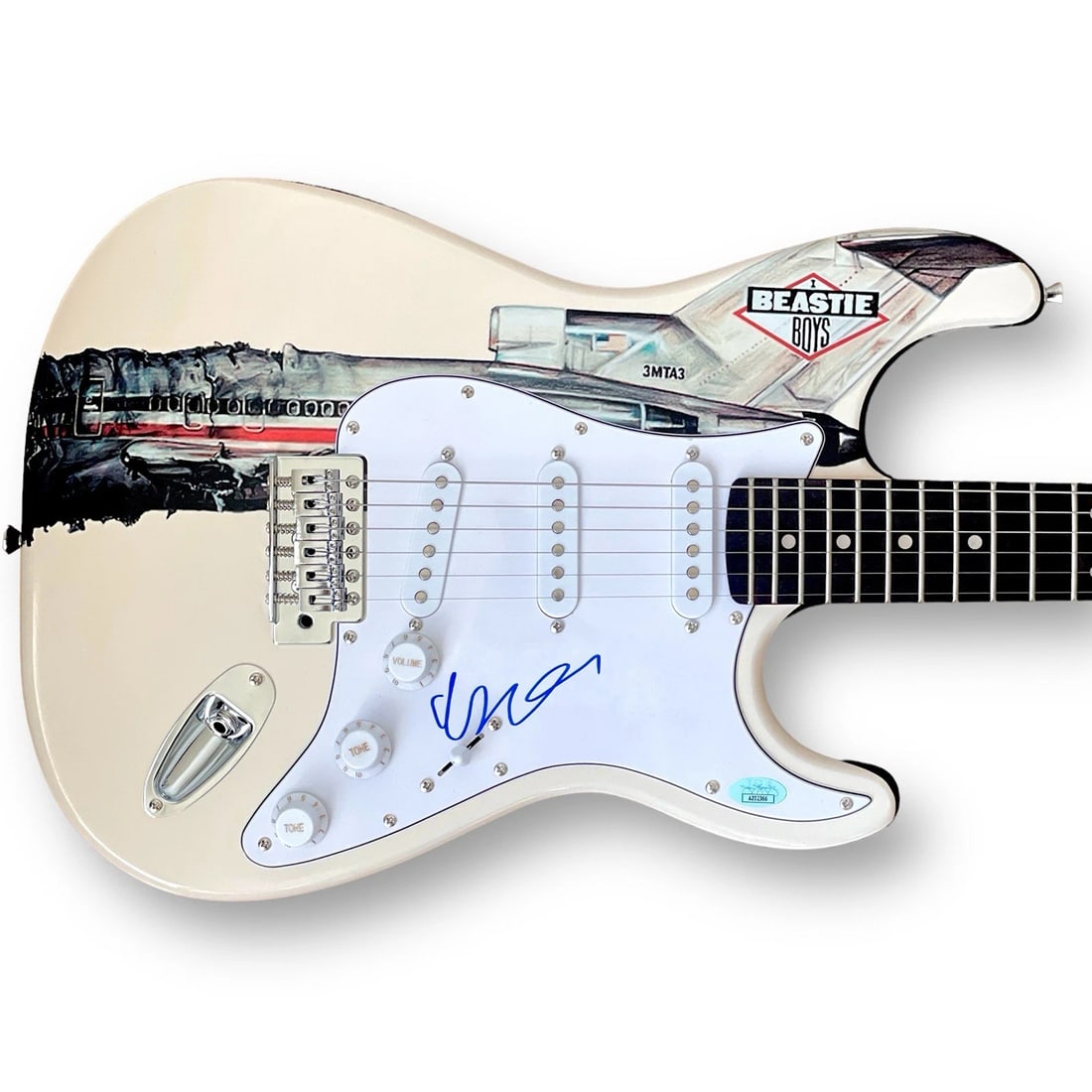Mike Diamond Signed Guitar Custom JSA COA The Beastie Boys Licensed to Ill: Industry: Music,Signed: Yes,Autograph Authentication: James Spence (JSA),Object Type: Guitar & Guitar Pick,Original/Reproduction: Original