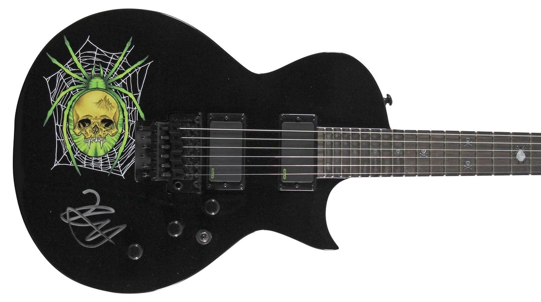 Kirk Hammett Authentic Signed EPS KH-602 Personal Model Guitar w/ Case BAS LOA: Object Type: Guitar & Guitar Pick,Industry: Music,Original/Reproduction: Original,Autograph Authentication: Beckett,PRODUCT_COA: Beckett,PRODUCT_SIGNED_BY_NAME: Kirk Hammett