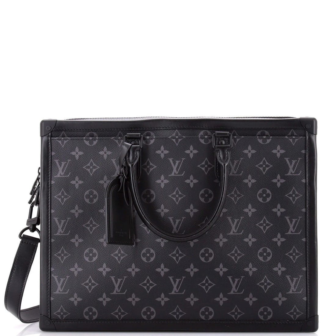 Louis Vuitton Soft Trunk Briefcase Monogram Eclipse Canvas (1 of 5)