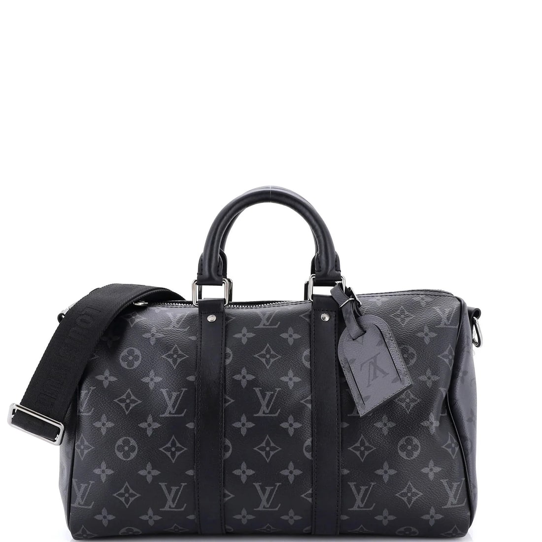 Louis Vuitton Keepall Bandouliere Bag Reverse Monogram Eclipse Canvas 35 (1 of 6)