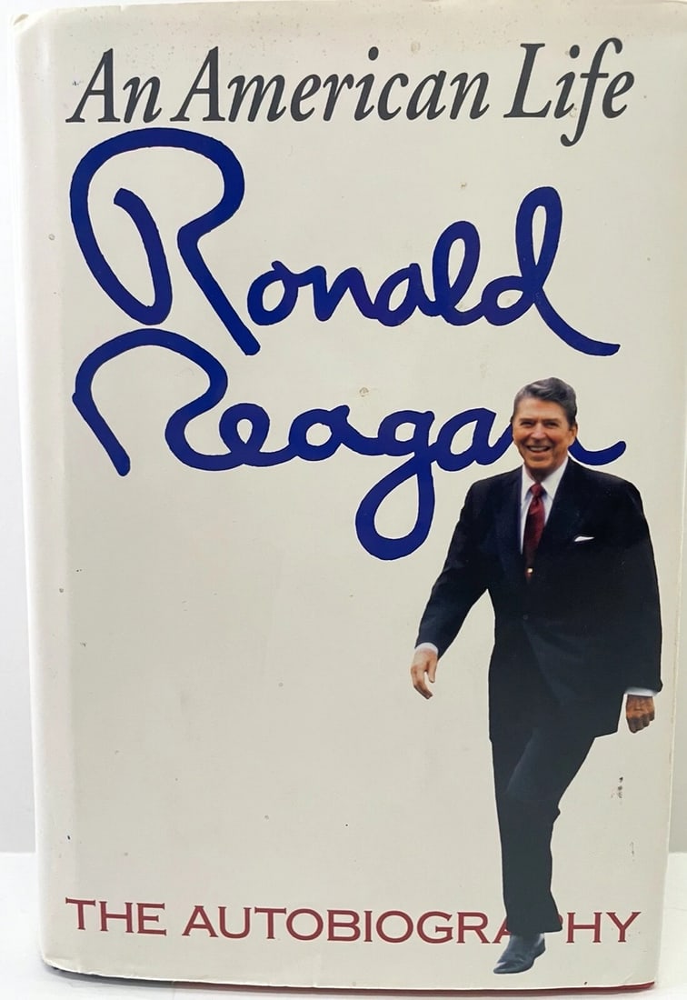 RONALD REAGAN Signed Autograph Autobiography An American Life First Edition JSA (1 of 5)
