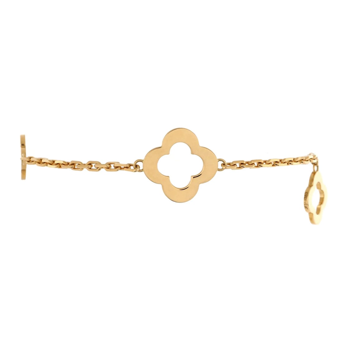 Van Cleef & Arpels Byzantine Alhambra 3 Motifs Bracelet 18K Yellow Gold: Condition: Pre-owned - Good,Brand: Van Cleef & Arpels,Main Stone: Unknown,Metal: 18K Yellow Gold,Metal Purity: 18K,Style: Bracelet,Type: Bracelet,Color: Yellow Gold,Material: 18K Yellow GoldCondition: