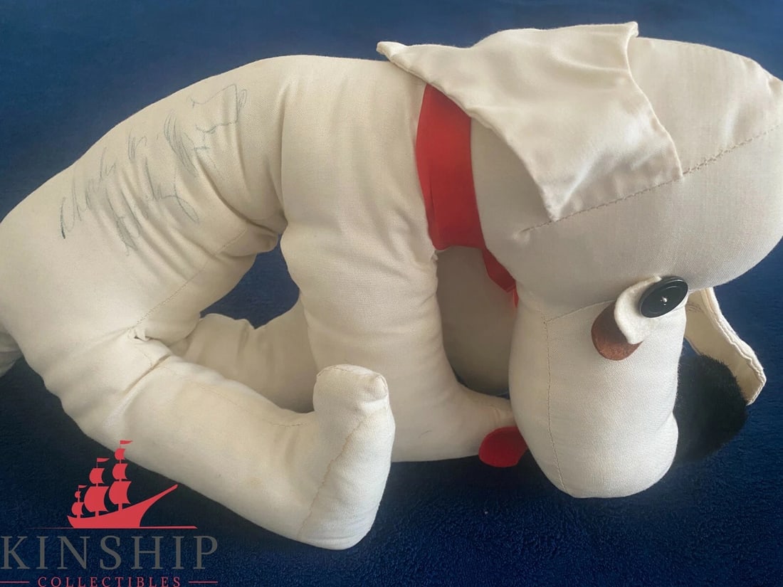 Charles Schulz signed Snoopy Stuffed Animal JSA LOA Inscribed Sketch RARE Z456 (1 of 12)