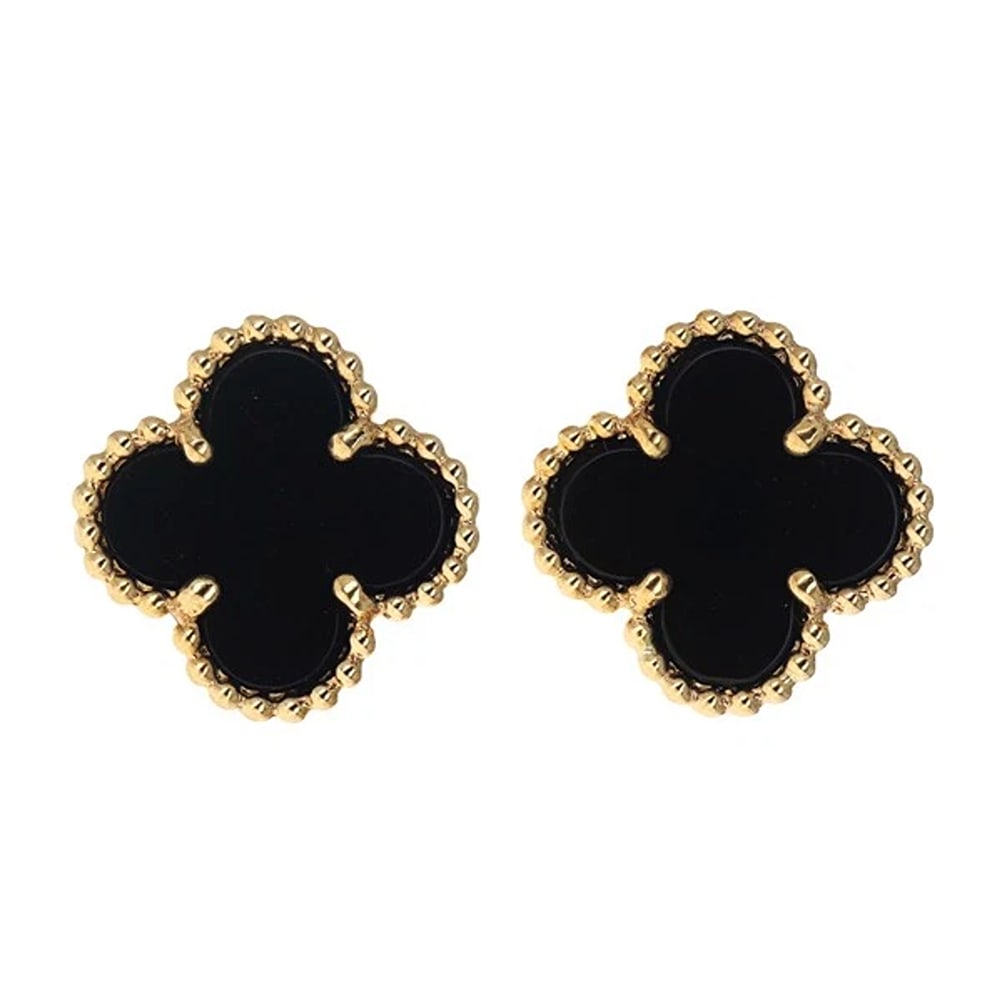 Estate Van Cleef & Arpels Sweet Alhambra Earrings (1 of 3)