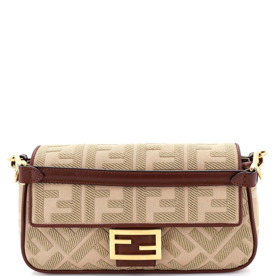 Fendi Baguette NM Bag Zucca Embroidered Canvas Medium (1 of 6)
